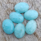 TOP QUALITY NATURAL SMITHSONITE OVAL SHAPE CABOCHON FLAT BACK CALIRATED GEMSTONES, ALL SIZES AVAILABLE