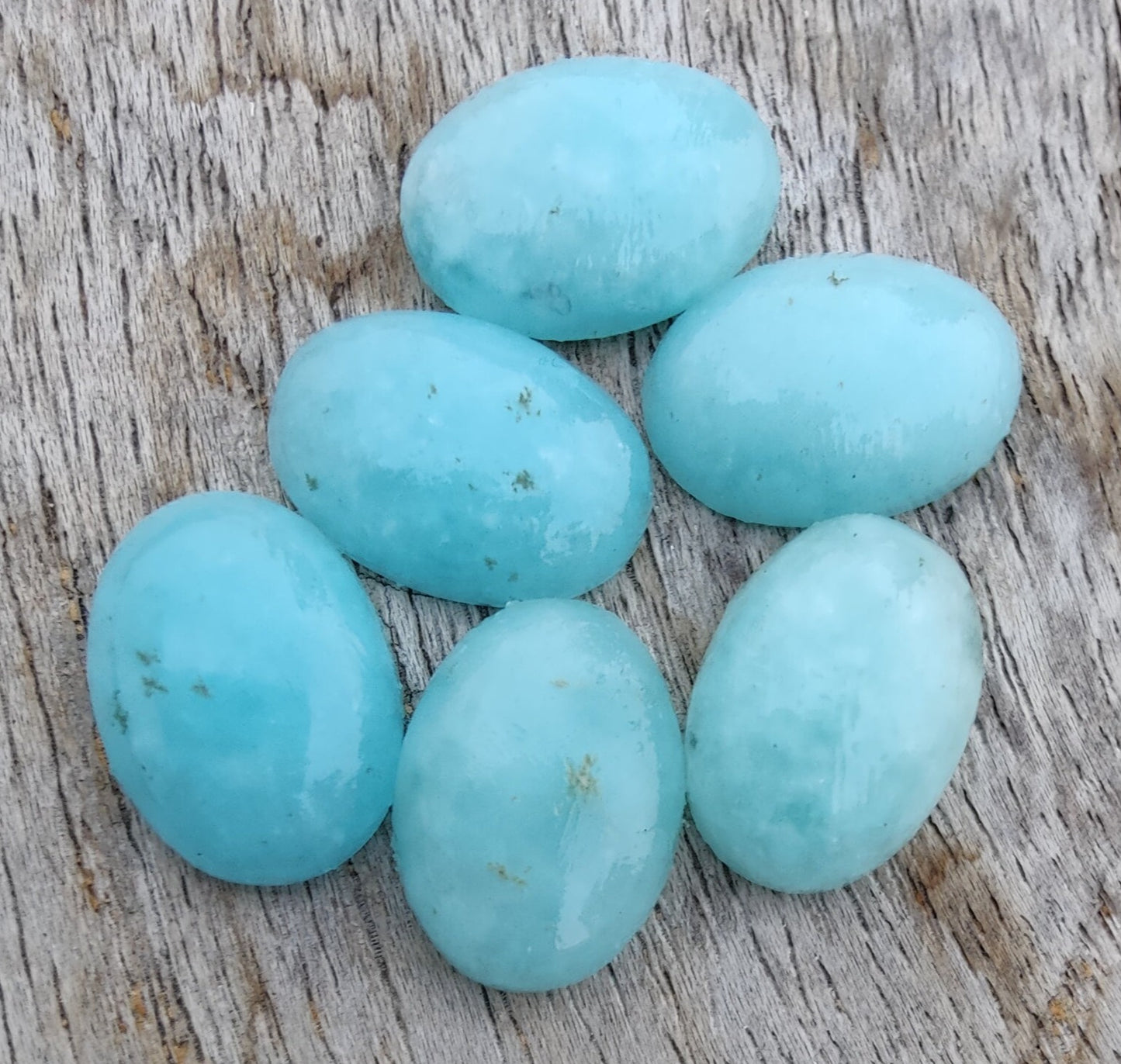 TOP QUALITY NATURAL SMITHSONITE OVAL SHAPE CABOCHON FLAT BACK CALIRATED GEMSTONES, ALL SIZES AVAILABLE