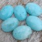TOP QUALITY NATURAL SMITHSONITE OVAL SHAPE CABOCHON FLAT BACK CALIRATED GEMSTONES, ALL SIZES AVAILABLE