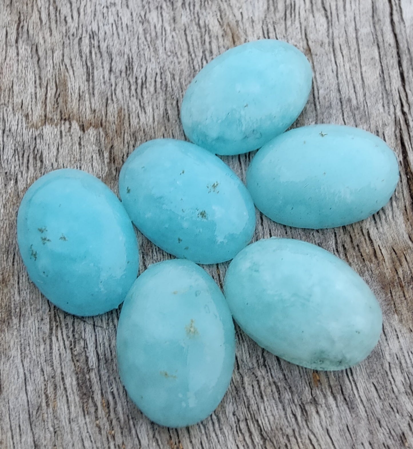 TOP QUALITY NATURAL SMITHSONITE OVAL SHAPE CABOCHON FLAT BACK CALIRATED GEMSTONES, ALL SIZES AVAILABLE