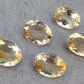 AAA+ QUALITY NATURAL CITRINE OVAL SHAPE FACETED CUT FLAT BACK CALIBRATED WHOLESALE GEMSTONES, ALL SIZES AVAILABLE
