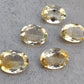 AAA+ QUALITY NATURAL CITRINE OVAL SHAPE FACETED CUT FLAT BACK CALIBRATED WHOLESALE GEMSTONES, ALL SIZES AVAILABLE