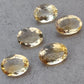 AAA+ QUALITY NATURAL CITRINE OVAL SHAPE FACETED CUT FLAT BACK CALIBRATED WHOLESALE GEMSTONES, ALL SIZES AVAILABLE