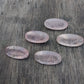 AAA+ QUALITY NATURAL ROSE QUARTZ BIG OVAL SHAPE FACETED CUT FLAT BACK CALIBRATED BEDA SHAPE GEMSTONES, ALL SIZES AVAILABLE
