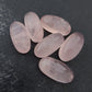 AAA+ QUALITY NATURAL ROSE QUARTZ BIG OVAL SHAPE CABOCHON FLAT BACK CALIBRATED BEDA SHAPE GEMSTONE, ALL SIZES AVAILABLE