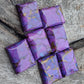 AAA+ QUALITY NATURAL PURPLE COPPER TURQUOISE RECTANGLE SHAPE CABOCHON FLAT BACK CALIBRATED LOOSE GEMSTONES, ALL SIZES AVAILABLE