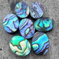 TOP QUALITY NATURAL ABALONE SHELL OVAL SHAPE CABOCHON FLAT BACK CALIBRATED WHOLESALE LOOSE GEMSTONES, ALL SIZES AVAILABLE