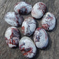 AAA+ QUALITY NATURAL CRAZY LACE AGATE OVAL SHAPE CABOCHON FLAT BACK CALIBRATED LOOSE GEMSTONES, ALL SIZES AVAILABLE
