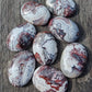 AAA+ QUALITY NATURAL CRAZY LACE AGATE OVAL SHAPE CABOCHON FLAT BACK CALIBRATED LOOSE GEMSTONES, ALL SIZES AVAILABLE