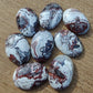 AAA+ QUALITY NATURAL CRAZY LACE AGATE OVAL SHAPE CABOCHON FLAT BACK CALIBRATED LOOSE GEMSTONES, ALL SIZES AVAILABLE