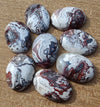 AAA+ QUALITY NATURAL CRAZY LACE AGATE OVAL SHAPE CABOCHON FLAT BACK CALIBRATED LOOSE GEMSTONES, ALL SIZES AVAILABLE
