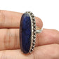 925 SOLID STERLING SILVER NATURAL BLUE SAPPHIRE GEMSTONES HANDMADE RING, ALL SIZES AVAILABLE