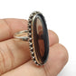 925 SOLID STERLING SILVER NATURAL SMOKY QUARTZ GEMSTONES HANDMADE RING, ALL SIZES AVAILABLE