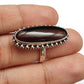 925 SOLID STERLING SILVER NATURAL SMOKY QUARTZ GEMSTONES HANDMADE RING, ALL SIZES AVAILABLE