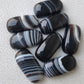 AAA+ Quality Natural Botswana Agate Big Cushion Shape Cabochon Flat Back Calibrated Shape Wholesale Gemstones, All Sizes Available