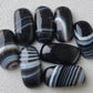 AAA+ Quality Natural Botswana Agate Big Cushion Shape Cabochon Flat Back Calibrated Shape Wholesale Gemstones, All Sizes Available