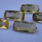 AAA+ Quality Natural Lemon Quartz Big Cushion Shape Faceted Cut Calibrated Shape Wholesale Gemstones, Custom Sizes Available