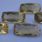 AAA+ Quality Natural Lemon Quartz Big Cushion Shape Faceted Cut Calibrated Shape Wholesale Gemstones, Custom Sizes Available
