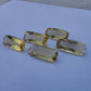 AAA+ Quality Natural Lemon Quartz Big Cushion Shape Faceted Cut Calibrated Shape Wholesale Gemstones, Custom Sizes Available