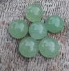 AAA+ Quality Natural Aventurine Round Shape Cabochon Flat Back Calibrated Wholesale Gemstones, All Sizes Available