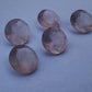 AAA+ Quality Natural Rose Quartz Round Shape Faceted Cut Calibrated Wholesale Gemstones, All Sizes Available