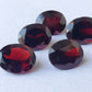 AAA+ Quality Natural Red Garnet Oval Shape Faceted Cut Calibrated Wholesale Gemstones, Custom Sizes Available