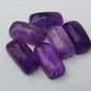 AAA+ Quality Natural Amethyst Big Cushion Shape Cabochon Flat Back Calibrated Shape Wholesale Gemstones, All Sizes Available