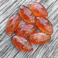AAA+ Quality Natural Sunstone Marquise Shape Cabochon Flat Back Calibrated Gemstones, All Sizes Available