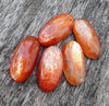 AAA+ Quality Natural Sunstone Big Oval Shape Cabochon Flat Back Calibrated Beda Shape Gemstones, All Sizes Available
