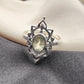 925 SOLID STERLING SILVER NATURAL LEMON QUARTZ GEMSTONES HANDMADE RING, ALL SIZES AVAILABLE