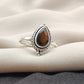 925 SOLID STERLING SILVER NATURAL TIGER EYE GEMSTONES HANDMADE RING, ALL SIZES AVAILABLE