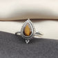 925 SOLID STERLING SILVER NATURAL TIGER EYE GEMSTONES HANDMADE RING, ALL SIZES AVAILABLE
