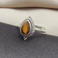 925 SOLID STERLING SILVER NATURAL TIGER EYE GEMSTONES HANDMADE RING, ALL SIZES AVAILABLE