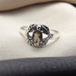 925 SOLID STERLING SILVER NATURAL SMOKY QUARTZ GEMSTONES HANDMADE RING, ALL SIZES AVAILABLE