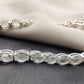 925 SOLID STERLING SILVER NATURAL CRYSTAL HANDMADE BRACELET,8 INCHES