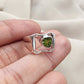 925 SOLID STERLING SILVER NATURAL PERIDOT GEMSTONE HANDMADE RING, ALL SIZES AVAILABLE
