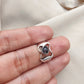 925 SOLID STERLING SILVER NATURAL BLACK RUTILE GEMSTONE HANDMADE RING, ALL SIZES AVAILABLE