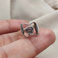 925 SOLID STERLING SILVER NATURAL BLACK RUTILE GEMSTONE HANDMADE RING, ALL SIZES AVAILABLE