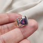925 SOLID STERLING SILVER NATURAL AMETHYST GEMSTONE HANDMADE RING, ALL SIZES AVAILABLE