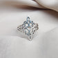 925 SOLID STERLING SILVER FILIGREE RING GOTHIC MEDIEVAL, ALL SIZES AVAILABLE
