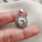 925 SOLID STERLING SILVER NATURAL CITRINE GEMSTONE HANDMADE PENDANT