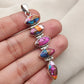 925 SOLID STERLING SILVER NATURAL SPINY OYSTER TURQUOISE GEMSTONE MARQUISE SHAPE HANDMADE PENDANT