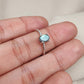 925 SOLID STERLING SILVER NATURAL LABRADORITE GEMSTONE HANDMADE RING, ALL SIZES AVAILABLE