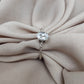 925 SOLID STERLING SILVER NATURAL CRYSTAL QUARTZ GEMSTONE HANDMADE RING, ALL SIZES AVAILABLE