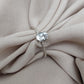 925 SOLID STERLING SILVER NATURAL CRYSTAL QUARTZ GEMSTONE HANDMADE RING, ALL SIZES AVAILABLE