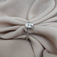 925 SOLID STERLING SILVER NATURAL CRYSTAL QUARTZ GEMSTONE HANDMADE RING, ALL SIZES AVAILABLE