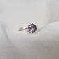 925 SOLID STERLING SILVER NATURAL MYSTIC TOPAZ GEMSTONE HANDMADE RING, ALL SIZES AVAILABLE
