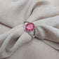 925 SOLID STERLING SILVER NATURAL RUBY GEMSTONE HANDMADE RING, ALL SIZES AVAILABLE
