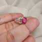925 SOLID STERLING SILVER NATURAL RUBY GEMSTONE HANDMADE RING, ALL SIZES AVAILABLE