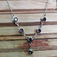 925 SOLID STERLING SILVER NATURAL MYSTIC QUARTZ HANDMADE NECKLACE,18 INCHES